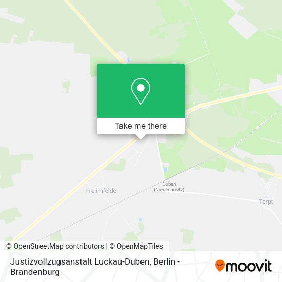 Justizvollzugsanstalt Luckau-Duben map