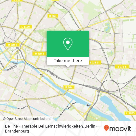 Карта Be The - Therapie Bei Lernschwierigkeiten