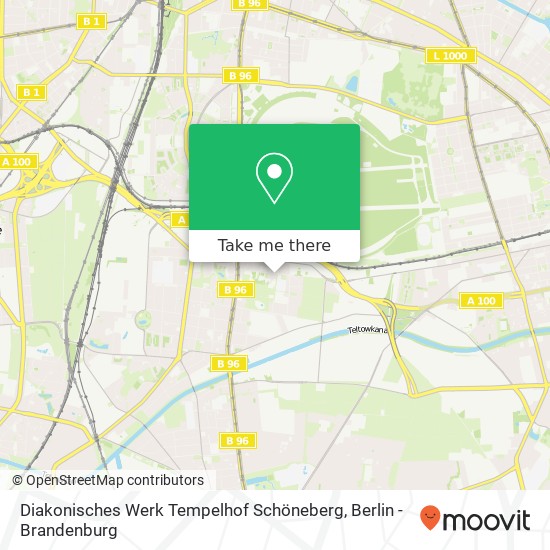 Diakonisches Werk Tempelhof Schöneberg map