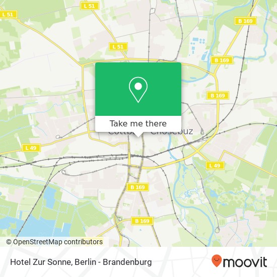 Hotel Zur Sonne map