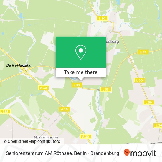 Seniorenzentrum AM Röthsee map