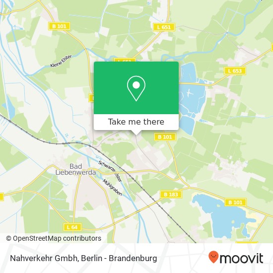 Nahverkehr Gmbh map