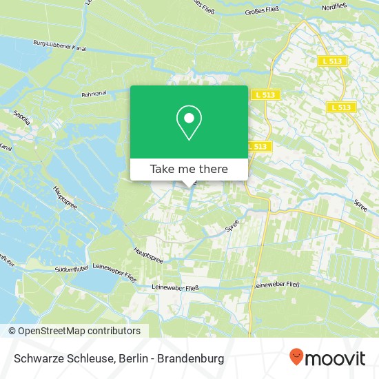 Карта Schwarze Schleuse