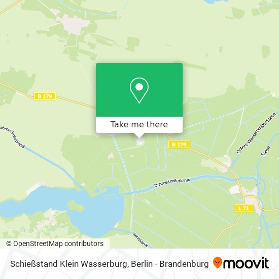 Schießstand Klein Wasserburg map