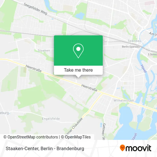 Карта Staaken-Center