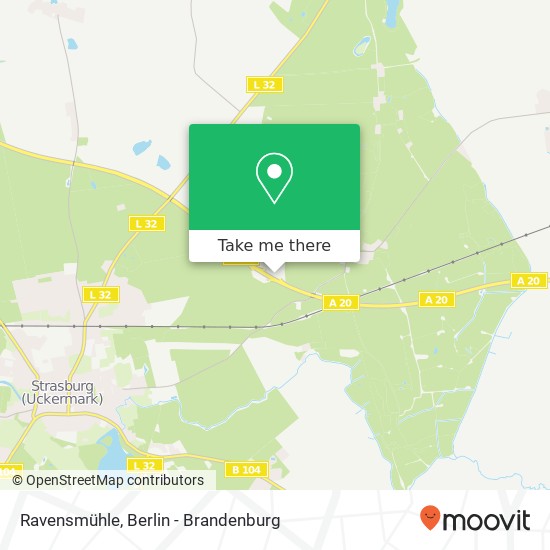 Ravensmühle map