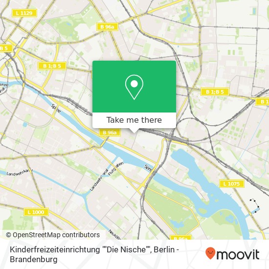 Kinderfreizeiteinrichtung ""Die Nische"" map