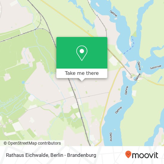 Rathaus Eichwalde map