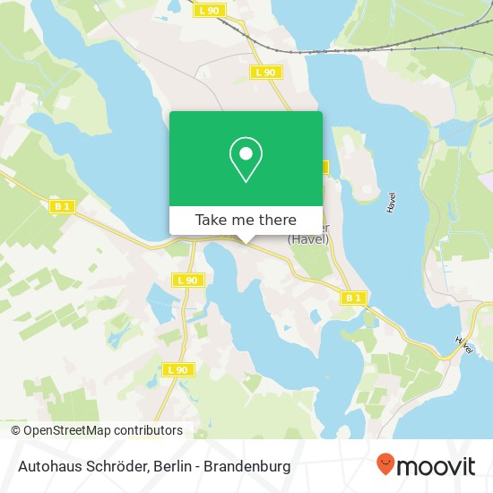 Autohaus Schröder map