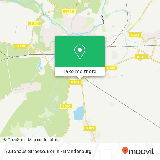 Autohaus Streese map