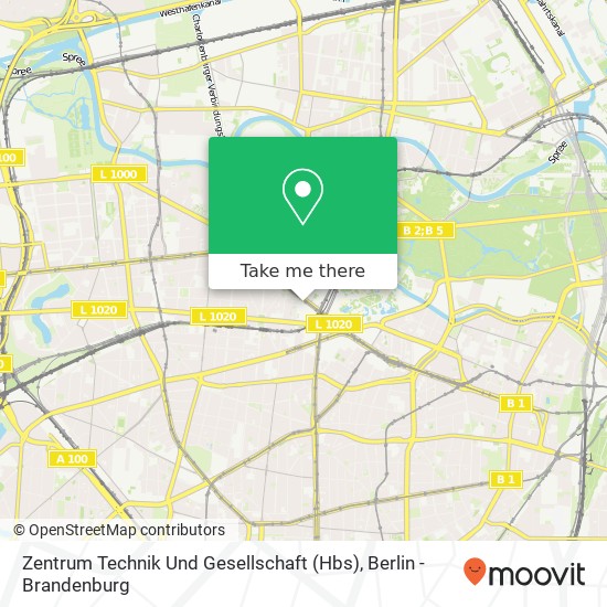 Zentrum Technik Und Gesellschaft (Hbs) map