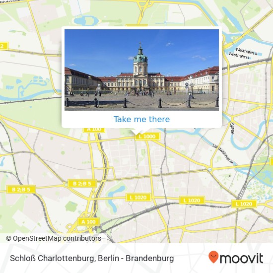 Schloß Charlottenburg map