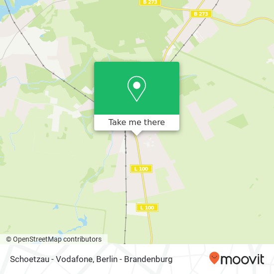 Карта Schoetzau - Vodafone