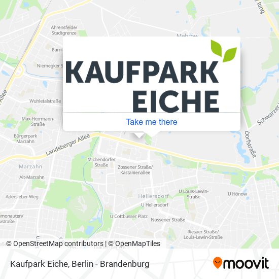 Kaufpark Eiche map