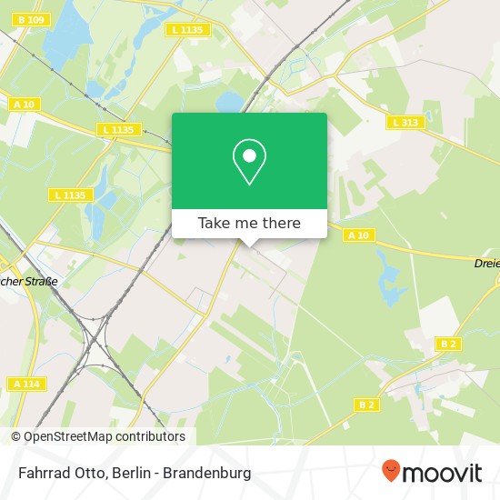 Fahrrad Otto map