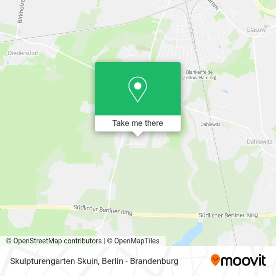 Skulpturengarten Skuin map