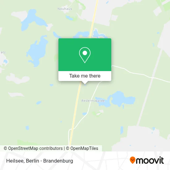 Heilsee map