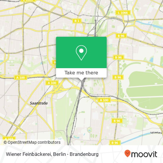Wiener Feinbäckerei map