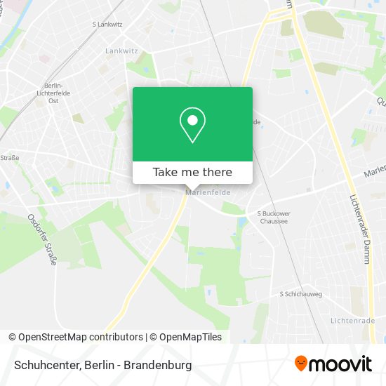 Schuhcenter map