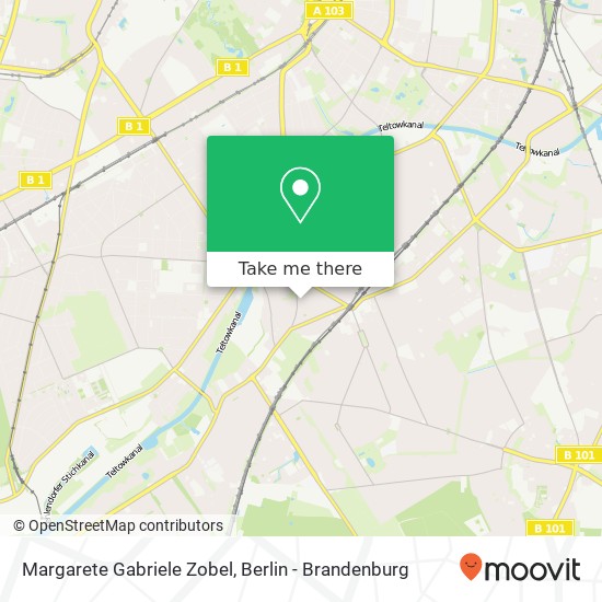 Margarete Gabriele Zobel map