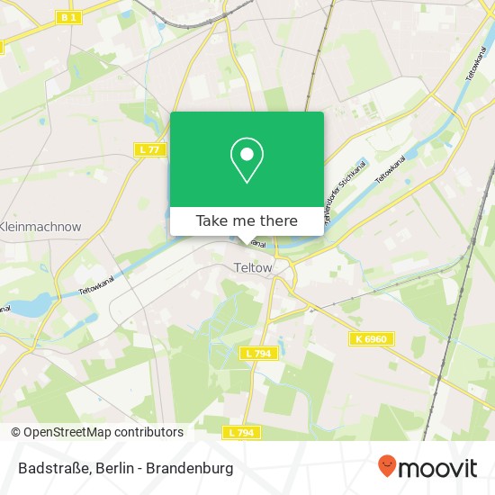 Badstraße map