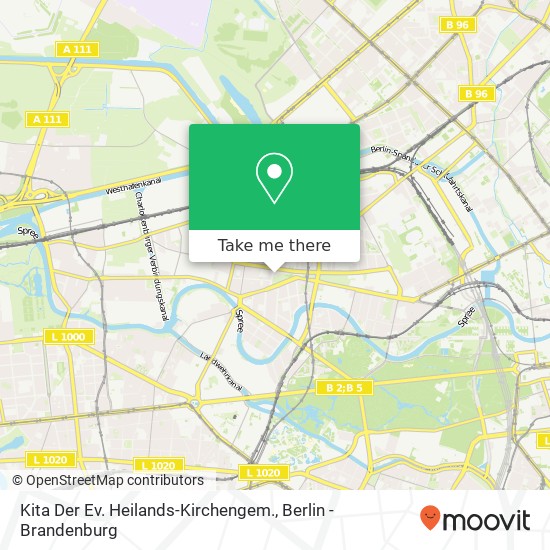 Kita Der Ev. Heilands-Kirchengem. map