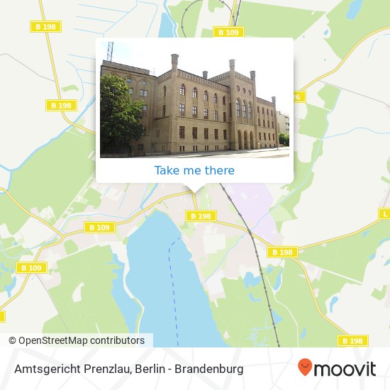 Карта Amtsgericht Prenzlau