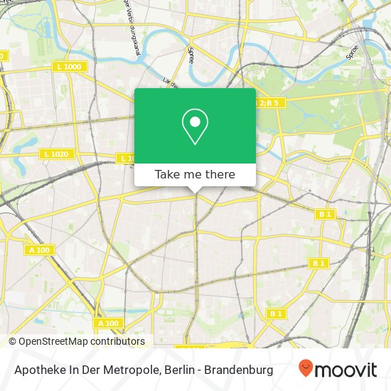 Apotheke In Der Metropole map