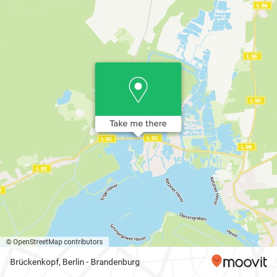 Brückenkopf map