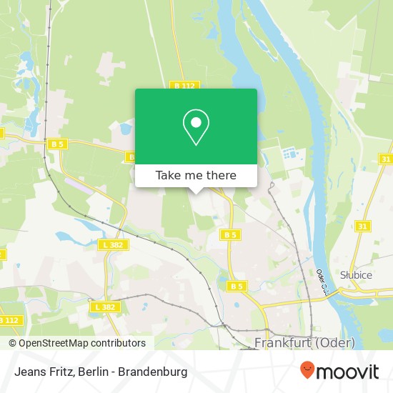 Jeans Fritz map