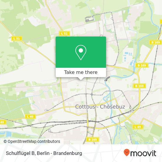 Schulflügel B map