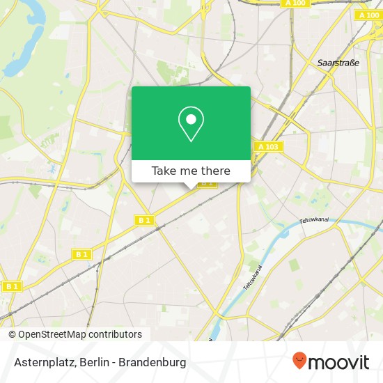 Asternplatz map