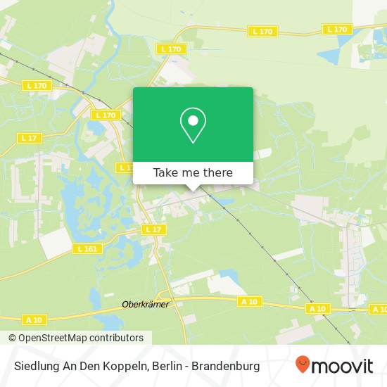 Siedlung An Den Koppeln map