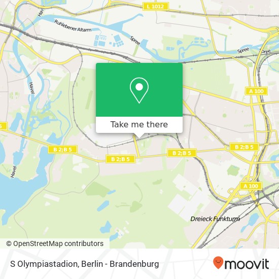 S Olympiastadion map