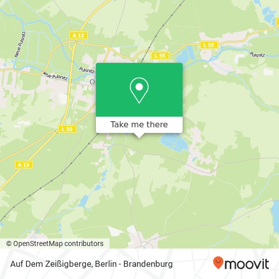 Auf Dem Zeißigberge map