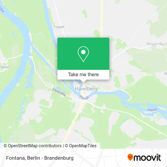 Карта Fontana