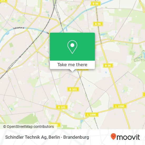 Schindler Technik Ag map