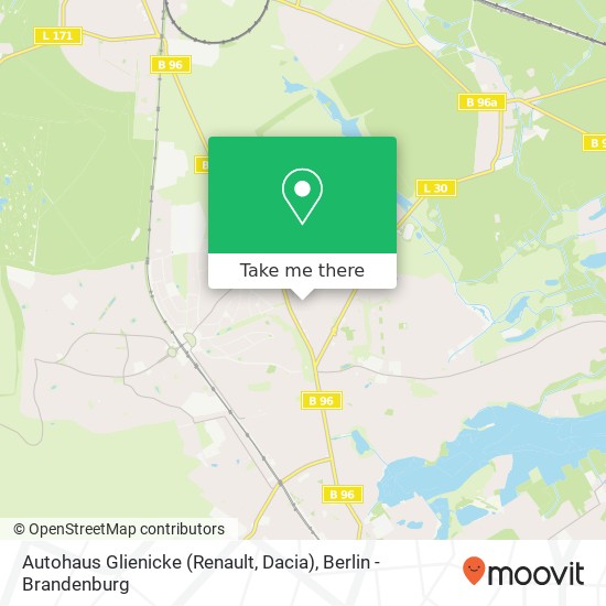 Autohaus Glienicke (Renault, Dacia) map