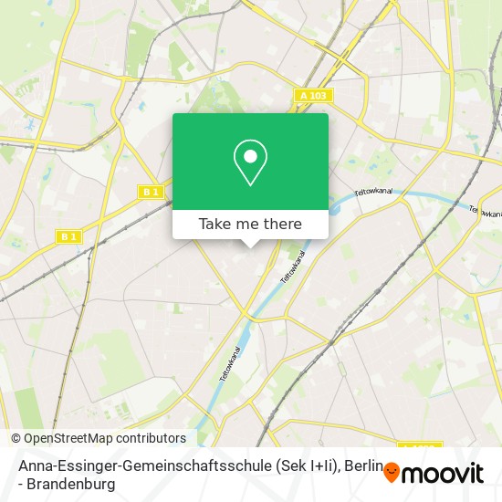 Anna-Essinger-Gemeinschaftsschule (Sek I+Ii) map