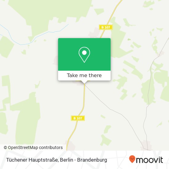 Tüchener Hauptstraße map