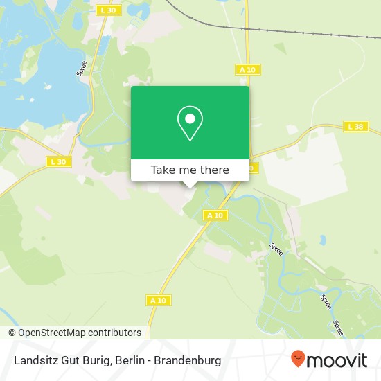 Landsitz Gut Burig map