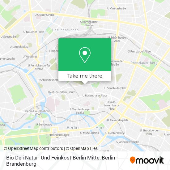 Bio Deli Natur- Und Feinkost Berlin Mitte map