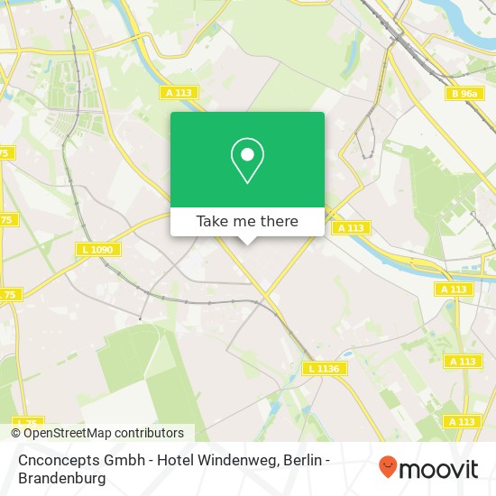 Cnconcepts Gmbh - Hotel Windenweg map