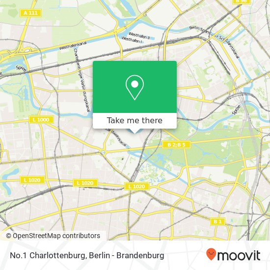 No.1 Charlottenburg map