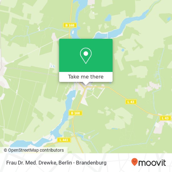 Frau Dr. Med. Drewke map