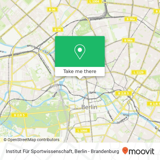 Institut Für Sportwissenschaft map