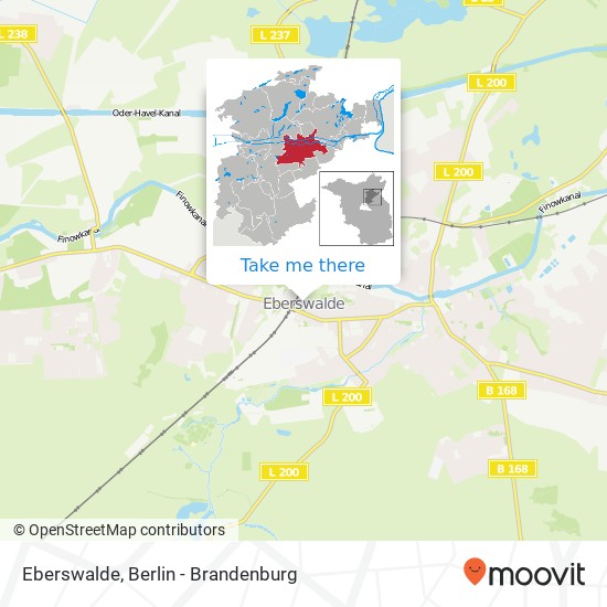 Карта Eberswalde