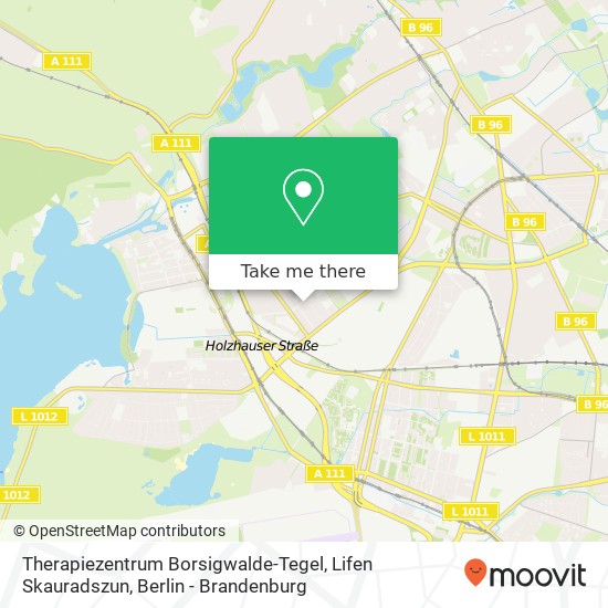 Therapiezentrum Borsigwalde-Tegel, Lifen Skauradszun map