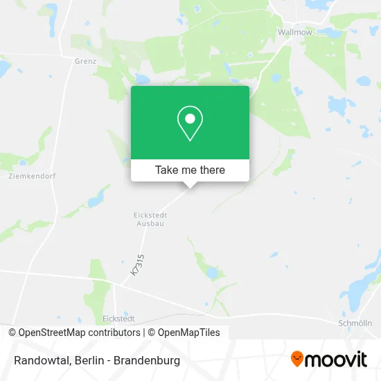 Randowtal map