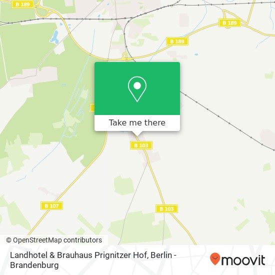 Landhotel & Brauhaus Prignitzer Hof map